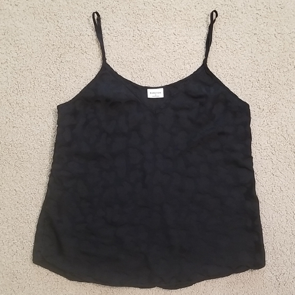 Babton Black Spaghetti Strap Top